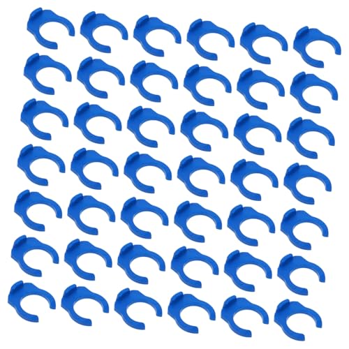 KOMBIUDA 50piezas Conectores Rápidos Para Tubería De Pe Clips De Bloqueo Pequeños De Conexión Rápida Para Sistema De Accesorios De Plástico Para Purificador De Agua
