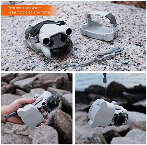 CYNOVA DJI Mini 3 Pro Propeller Protector, Propeller Guard, Original Mini 3 Pro Propeller Holder (with Lanyard), Dji Mini 3 Pro Fly More, Drone Accessories