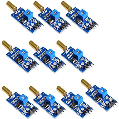 RASBEE 10個 SW520Dアングルセンサーモジュール ボールスイッチチルト 傾斜センサモジュール MCUに適用する 並行輸入品 角度センサー 傾斜センサー 開発ボード
