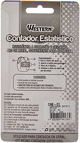 Western CNE-01 Contador Estatístico, Branco