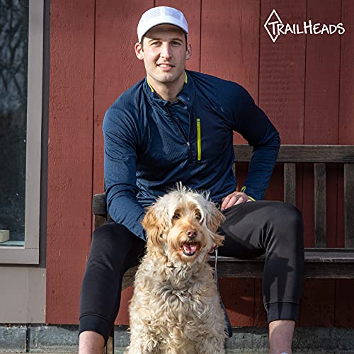 Trailheads Race Day Performance Running Hat | The Lightweight, Quick Dry, Sport Cap For Men - White #TOP4