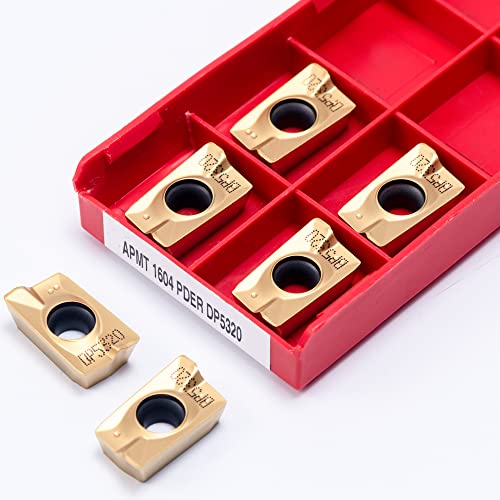 10 piezas Carbide Inserts APMT1604 1135 CNC miniatura 5