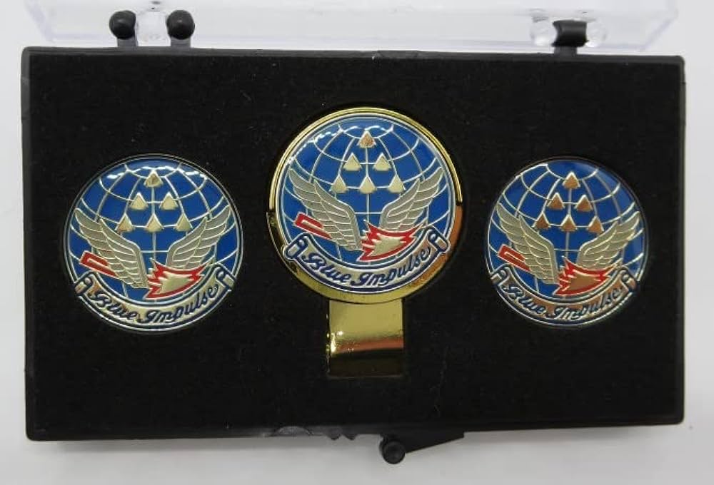 Amazon | 【ゴルフマーカー】 （航空自衛隊）ブルーインパルス