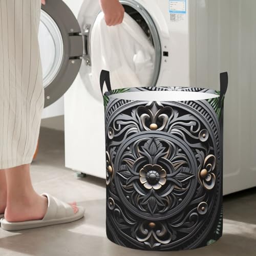 Panier à linge pliable imperméable autoportant pour éliminer le désordre