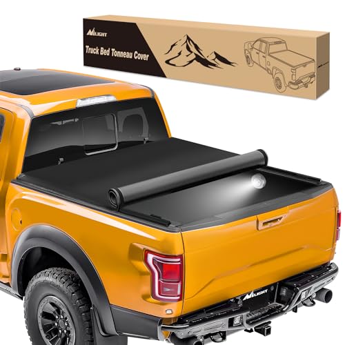 Image of Nilight Soft Roll-Up Tonneau Cover for Ford F-150 2015-2026 6.5ft Bed