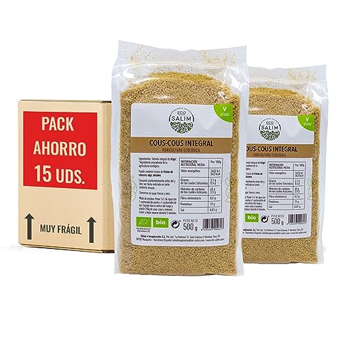 ECO SALIM - CUSCUS INTEGRAL BIO PACK 15 UDS.