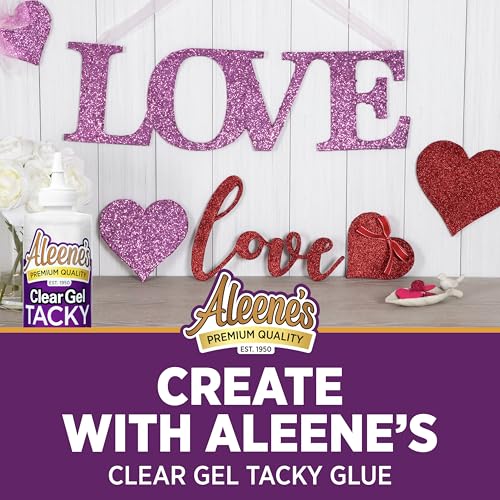 Aleene's Clear Gel Tacky Glue for Crafts, Nontoxic, Applies and Dries Clear, 8 fl oz - Image 7