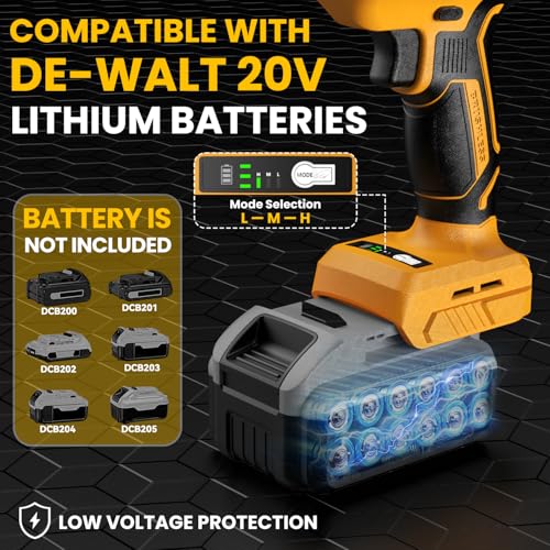 image for YAWV Cordless Reciprocating Saw for DeWalt 20V Battery, 3 Variable Spe