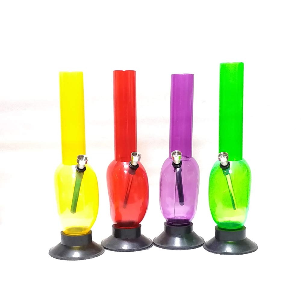 METIER® bongsmoke 12 Inch Acrylic bongsmoke Rolling Pipe Hookah Bong (Bong for bongsmoke/Acrylic Bong/Bong/Best Bong) (30cm