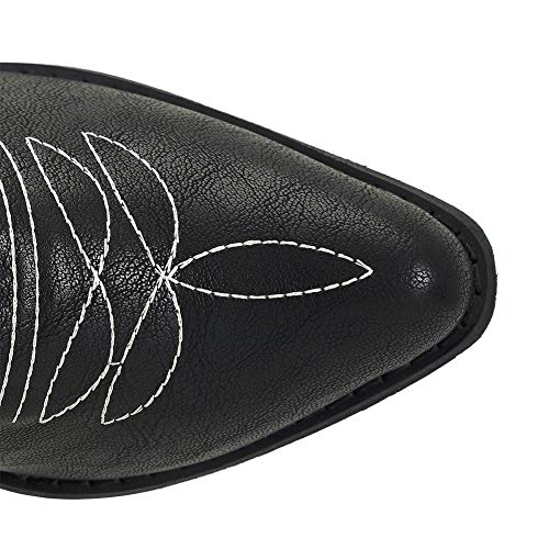 SheSole Women's Wide Calf Western Cowgirl Cowboy Boots4