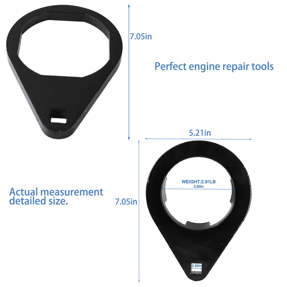 Bravo 3 Tool Set, Replacement for Mercruiser 91-8053741 & 91-805374, Bearing Carrier Repair & Retainer Nut for Mercruiser Bravo III Sterndrives