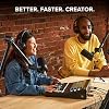 Mackie DLZ Creator Adaptive Digital Mixer for Podcasting, Streaming and YouTube with User Modes, Mix Agent Technology, Auto Mix, Onyx80 Mic Preamps