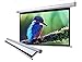 Manual Screen Projector Screen Projection 16:9 Pull Down HD Movie Screen Home Theater