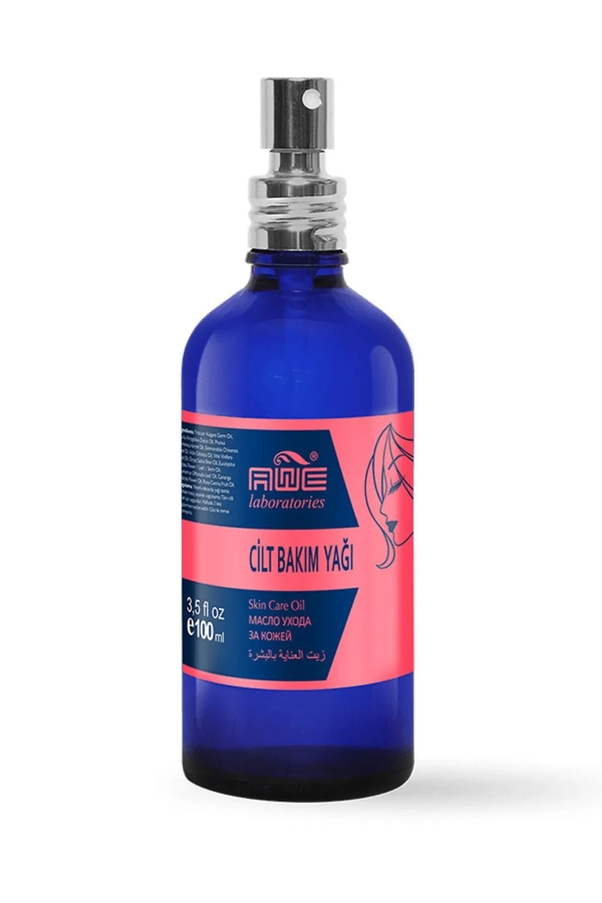 Awe Laboratories Cemre Cilt Bakım Yağı, 100 ml, Cilt Nemlendirici ve Yumuşatıcı, Sprey Kullanım