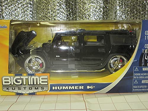 Amazon | JADA TOYS 1/24 ハマー H2 BIGTIME カスタム 黒 21㎝ ジャダ 