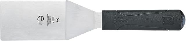 Mercer Culinary Millennia 4 x 2.5-Inch Square Edge Turner, Stainless Steel, 15x10x3 cm