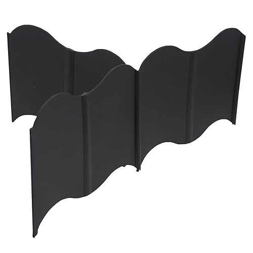 Orgrimmar 20 ft Garden Edging 40PCS Interlocking Landscaping Edging Kit,