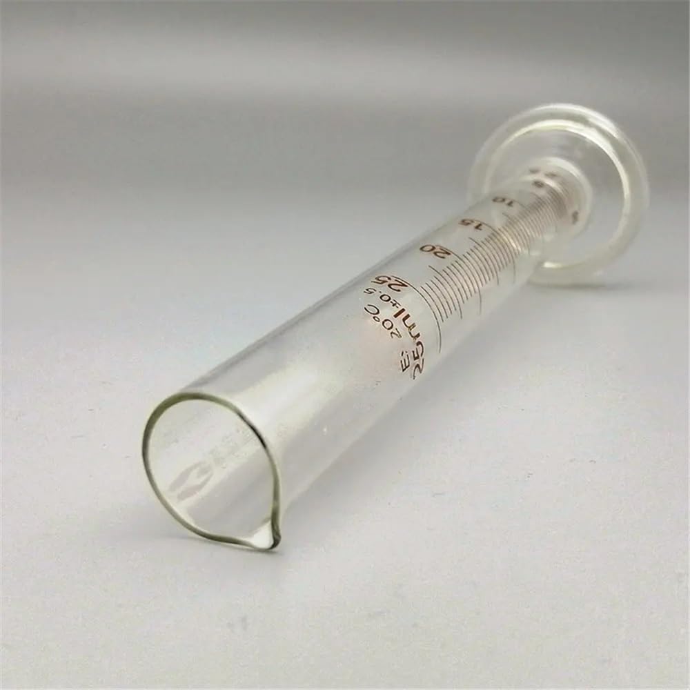 Equipos y suministros de laboratorio Probeta de laboratorio graduada profesional 5 ml a 1000, cilindro medidor, herramienta medición con boquilla