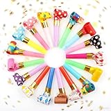 20 Stück Tröte, Trötren, Kinder Jubel Partytröten, Partytröten Luftrüssel Tröten Kinder,...