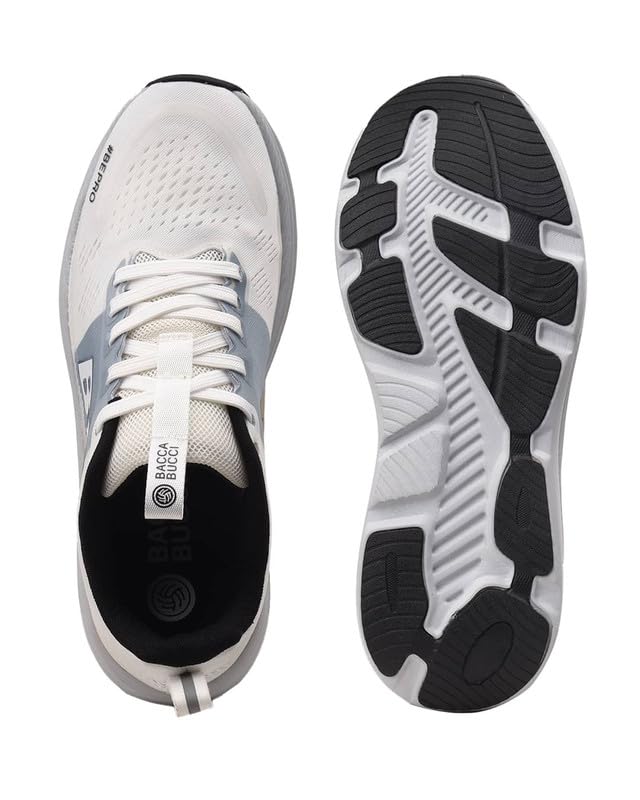 Image of Bacca Bucci AEROCORE Lightweight All-Day Athleisure Sneakers with Comfort Insocks | Men's Trainers for Gym, Walking & Outdoor Sports