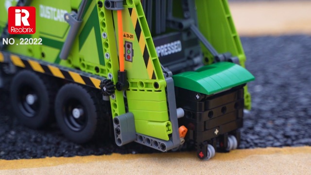 Amazon.com: Reobrix Large Garbage Truck Building Block Toy Set for