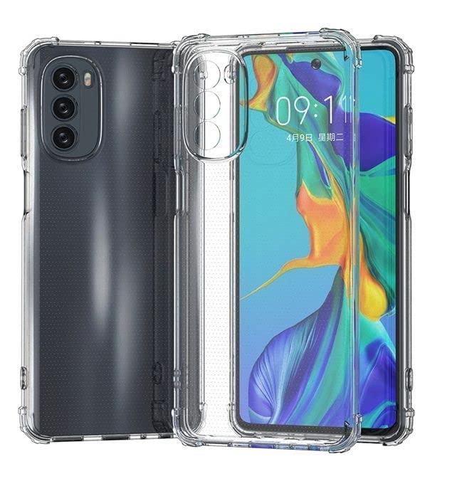 Krkis Back Cover | Case for Moto G82| Hybrid TPU PC Protective Back Cover Phone Cases | Back Case Cover for Motorola Moto G82 Mobile Cover (Transparent) (B0BV9Y1J1S) Amazon Price History, Amazon Price Tracker