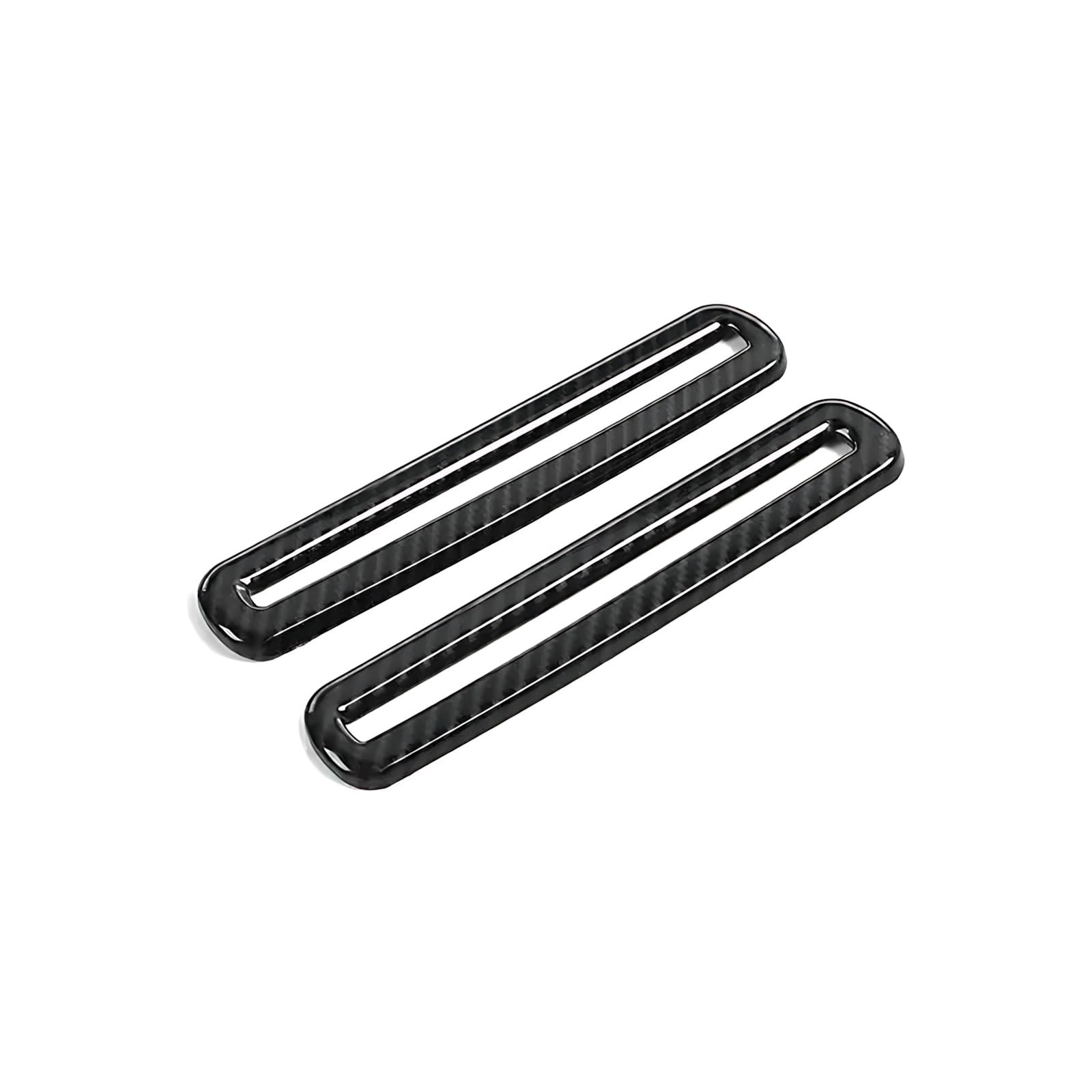Dashboard Trim Air Vent Compatible with Dodge for Challenger 2015-2023 Car Front Door Upper Air Vent Trim Frame Air Outlet Decorative Cover Sticker