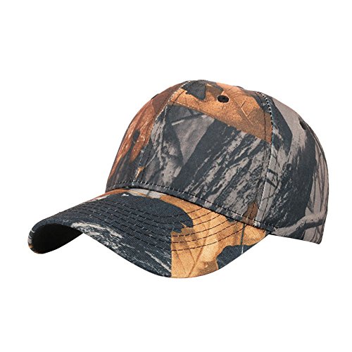 HZMM Gorra de camuflaje informal para hombre, gorra de béisbol para mujeres, para exteriores, gorra de béisbol, Negro , Talla única