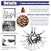 shengbowi Connector Pins Kit Crimped Terminal Pin Automotive Car Electrical 1/1.5/1.8/2.2/2.3/2.5/2.8/3.5mm Male&Female Wire Seals Removal Tool kit Motorcycle ATV Wire Non-Insulated Plug Crimp Set