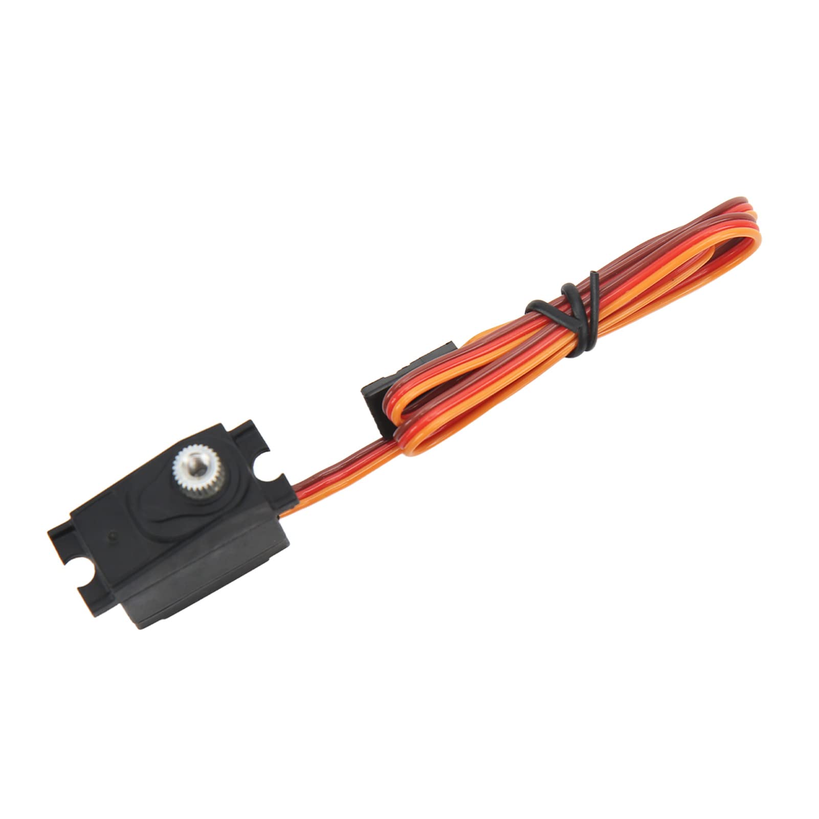 Metalowy samochód RC Mikroserwo o wysokiej wydajności Wodoodporne, stabilne Mikroserwa z metalowymi zębatkami z buforem 25T Ramię serwa dla samochodów Traxxas Summit 1/10 RC (Ti Color)