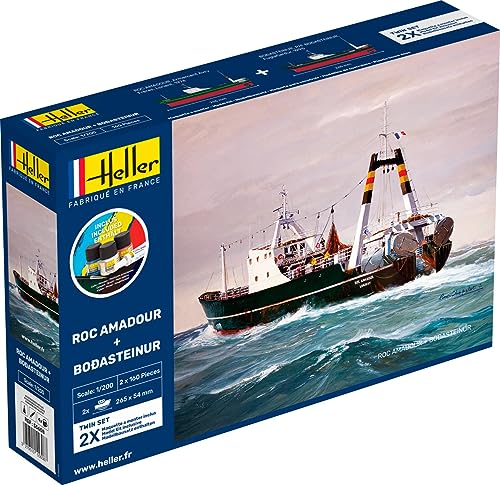 Maquette Bateau Roc amadour Bodasteinur Heller JOUSTRA évitez les manques du débutant