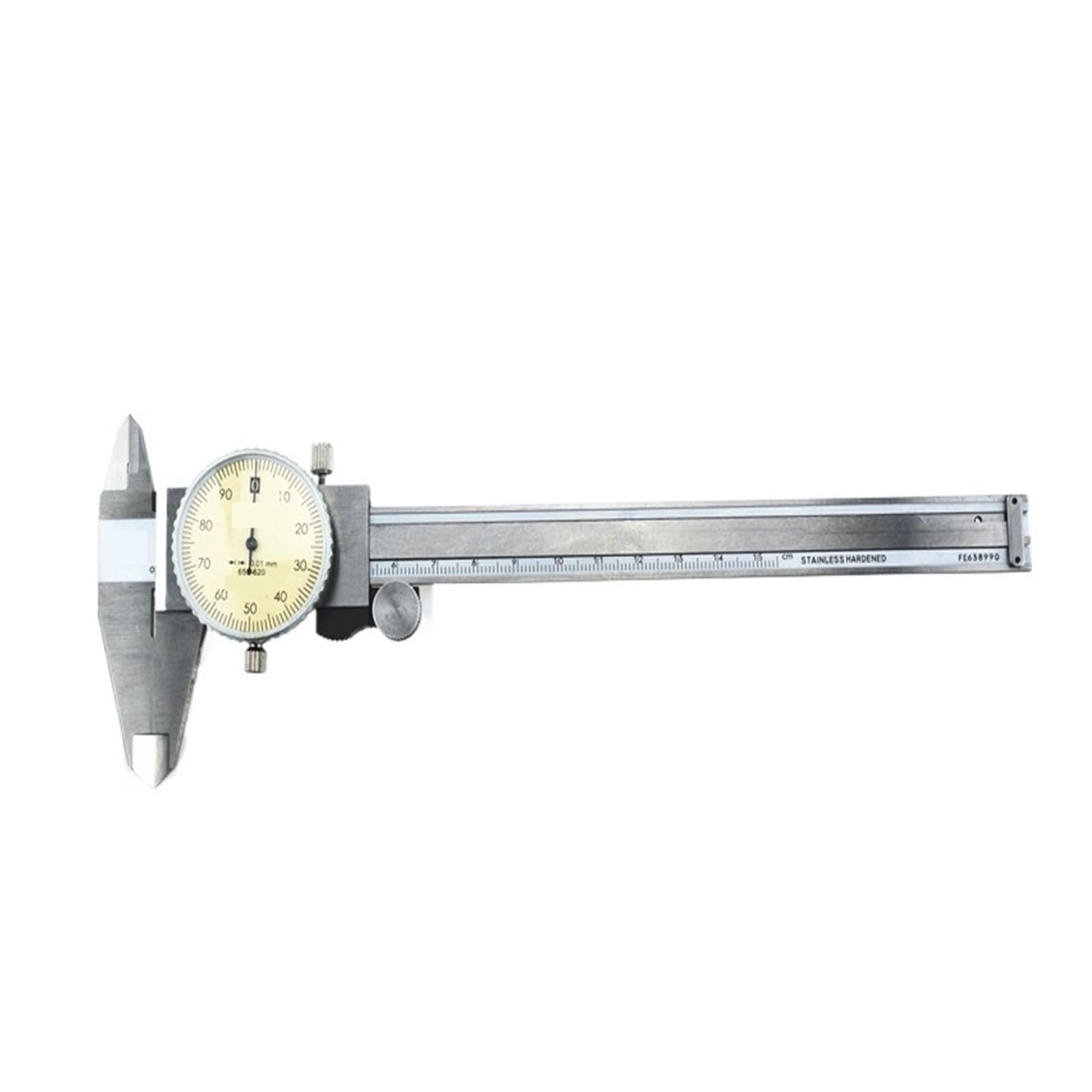 SWENEEN 6" 0-150Mm 0.02/0.01Mm Caliper Shock-Proof Stainless Steel Vernier Caliper Measurement Gauge Metric Measuring Tool,150x0.01mm