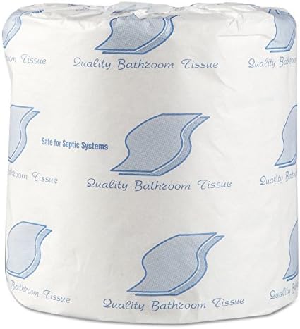 GEN 218 Standard Bath Tissue, 1-Ply, 1000 Sheets, 96/Carton