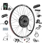 Varstrom Ebike Conversion Kit, 48V1000W 26" 700C Rear Wheel Electric Bike Kit,Waterproof 1000W Hu...