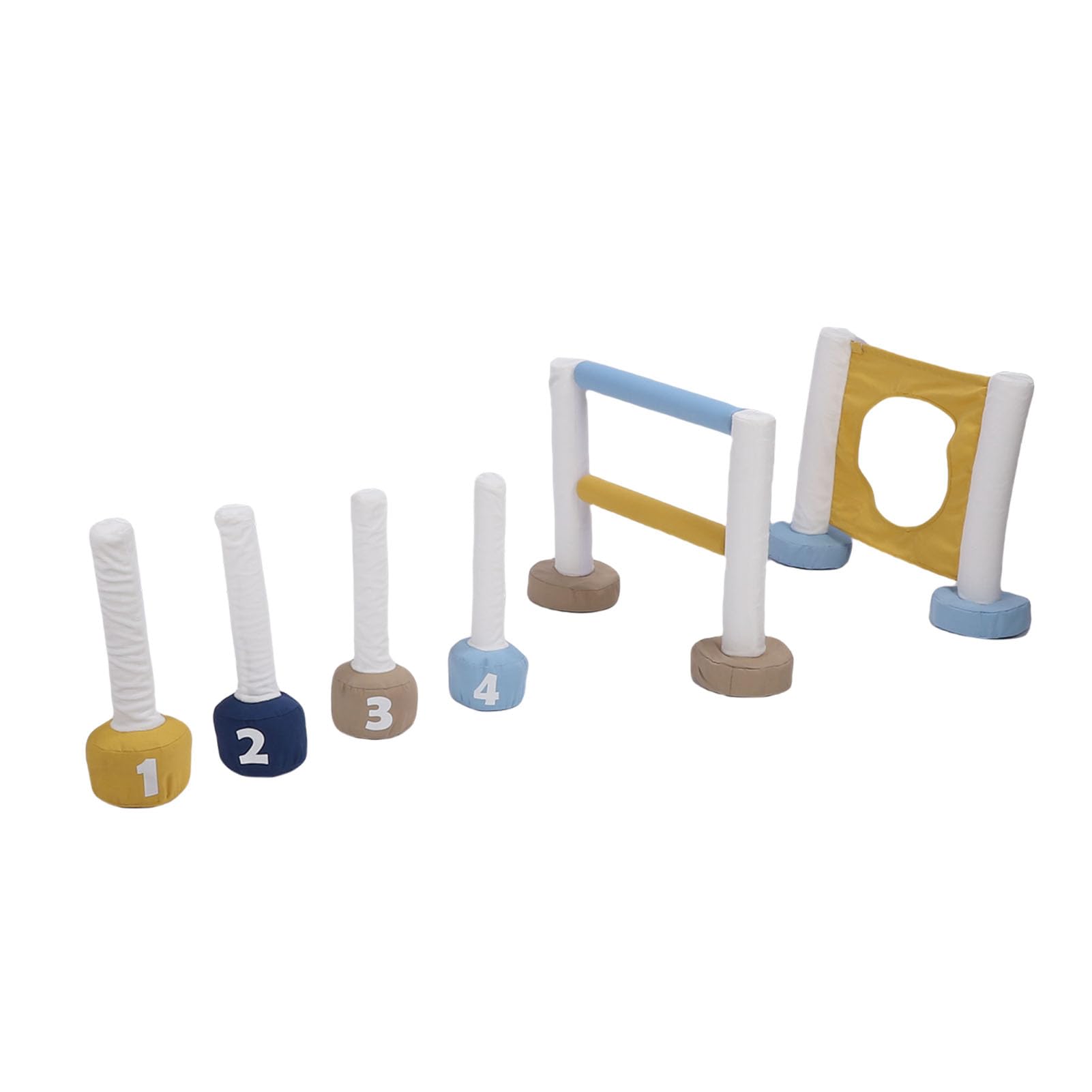 FILFEEL Juego de Equipo de Entrenamiento para Cachorros de 3 Pulgadas – Kit Portátil de de Obstáculos para Perros con Recinto y Juguetes Interactivos para Uso en Interiores y Exteriores – Fácil