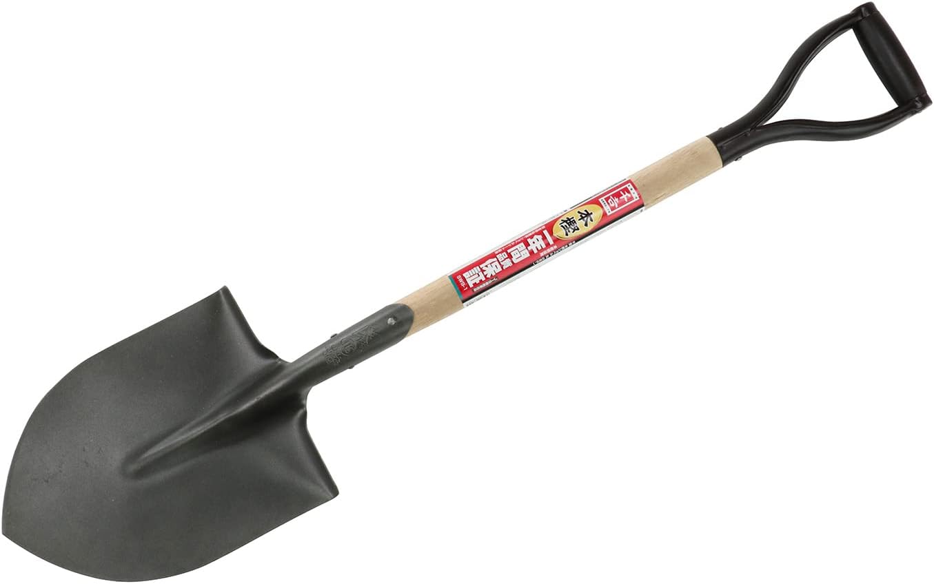 Senkichi Shovel with wooden handle SWS-1 (Japan Import)