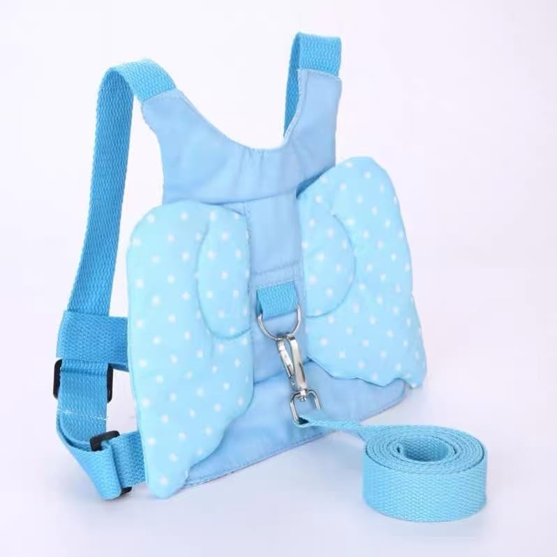 Baby Reins for Walking Harness with Safety Toddler Rein for 1-3 Years Blue