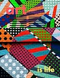 Art is life - Graffiti Artists Sketchbook Vol.4: 8.5x11 Inches Artist Sketchbook, Unleash Creativity, Novelty Gift for Art Lovers, Sketch Pages - Paints a New Graffiti on the Wall Cover
