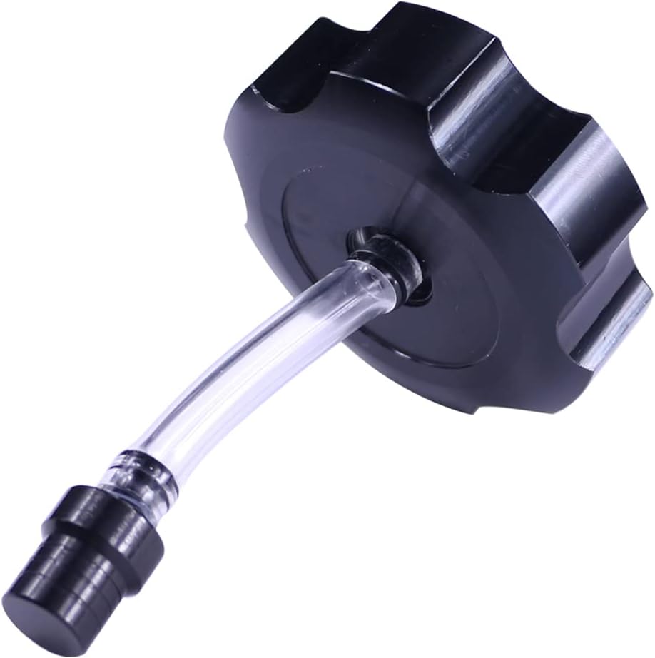 40mm CNC Gas Fuel Tank Cap with Vent Breather Tube for TaoTao Coolster Roketa Sunl Baja Buyang Sunl 50cc 70cc 90cc 110cc 125cc Chinese ATV Quad 4 Wheeler