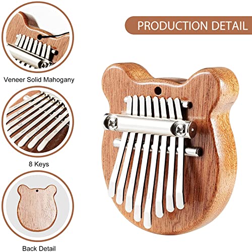 Marimba De Percussion De Doigt Une Pièce Mini Kalimba 8 Touches Mini Kalimba 8 Touches Pouce Cet Élégant Piano Kalimba… - Les Beatles, Paul McCartney, John Lennon, RIngo Starr, George Harrison Marimba De Percussion De Doigt Une Pièce Mini Kalimba 8 Touches Mini Kalimba 8 Touches Pouce Cet Élégant Piano Kalimba… – Image 5