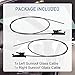 Rimamoka Sunroof Glass Cable Compatible with 2015-2020 Ford F150 2017-2019 Ford F250 F350 F450 Replace# FL3Z16502C22