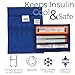 FRIO Large Cooling Wallet - Insulin Cooler for 45+ Hours of Stress Free On The Go Cooler Bag - No Ice, No Stress