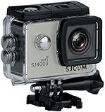 SJCAM SJ4000 WiFi Action Camera - 12MP, 1080P, 2 Inch Screen, Waterproof (Silver)