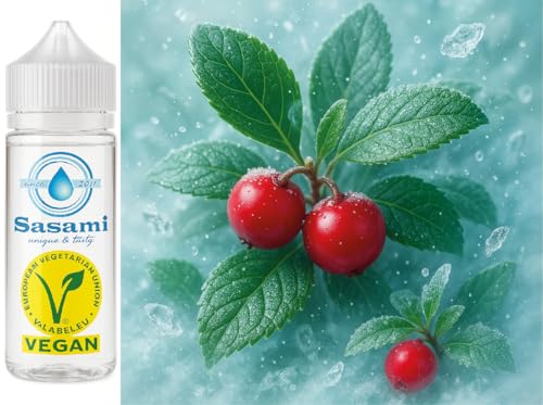 Wintergreen arôme concentré Sasami vegan contre les odeurs fades flacon 100 ml