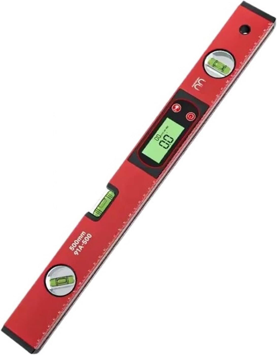 Woodworking Protractor, Digital Level Box High Accuracy Electronic Angle Finder Magnetic Inclinometer Protractor Gauge For Construction And Woodworking,Angle Measuring Tool(Red-30cm)