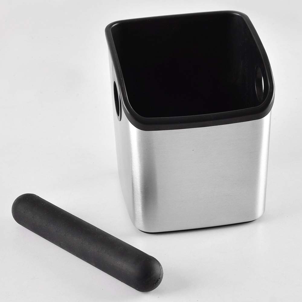 Espresso Grounds Knock Box Mini CAFEMASY Durable Stainless Steel
