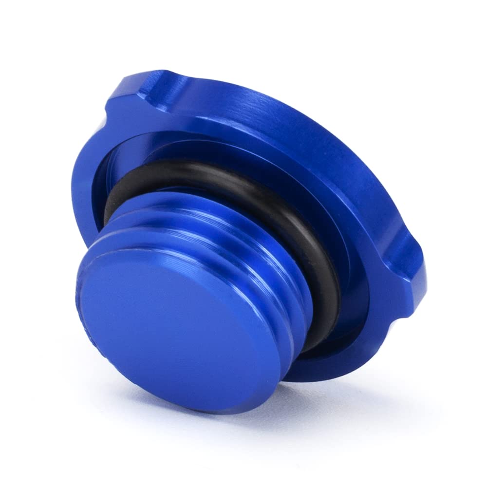 Modeer per Tmax 560 / Tech Max 2020-2022 Tmax 530 SX/DX 2012-2022 Tmax 500 2008-2011 Tappo olio motore CNC per motocicli Bullone Tappo di riempimento carburante tmax560 tmax530 Accessori (blu)