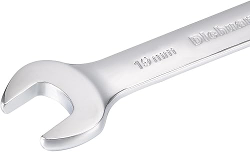 Miniatura 3 de uxcell Llave métrica doble de extremo abierto 0.748 in x 0.866 in