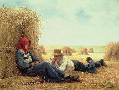 Tableau Toile Le temps des vendanges Julien Dupré 60x90cm pour salon
