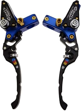 GOOFIT 22mm CNC Motorcycle Hydraulic Clutch Brake Pump Master Cylinder Lever Adjustable Universal for Motorcycle Pocket Dirt Bike ATV 125cc -250cc Vertical Off Road Scooter Black
